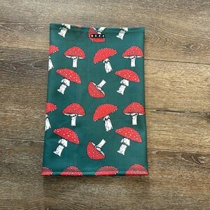 Neff headwear snow gaiter green red‎ mushrooms